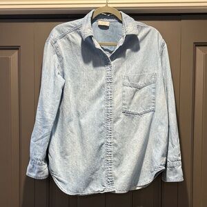 AYR Deep End Denim Shirt - Air Kisses - size medium